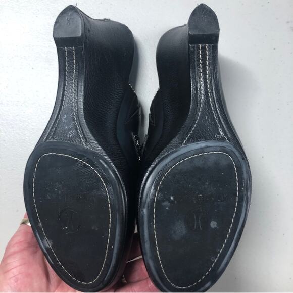 Cole Haan black Leather clogs 7 - Picture 6 of 9